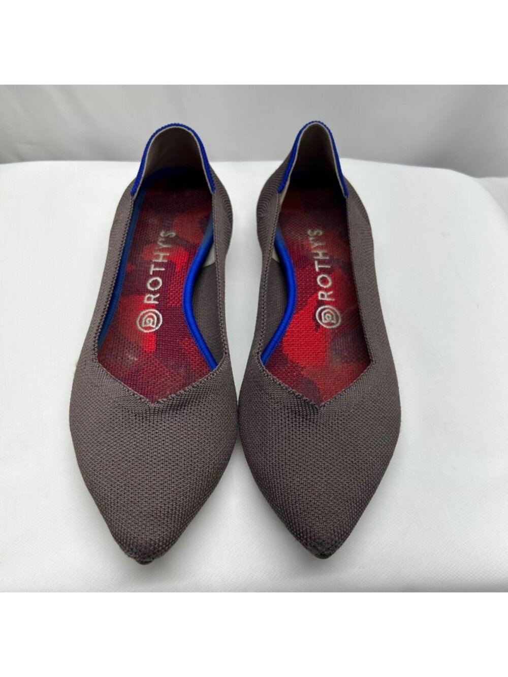ROTHY'S The Point Ballet Flats In Retired Mink Color Women's 10